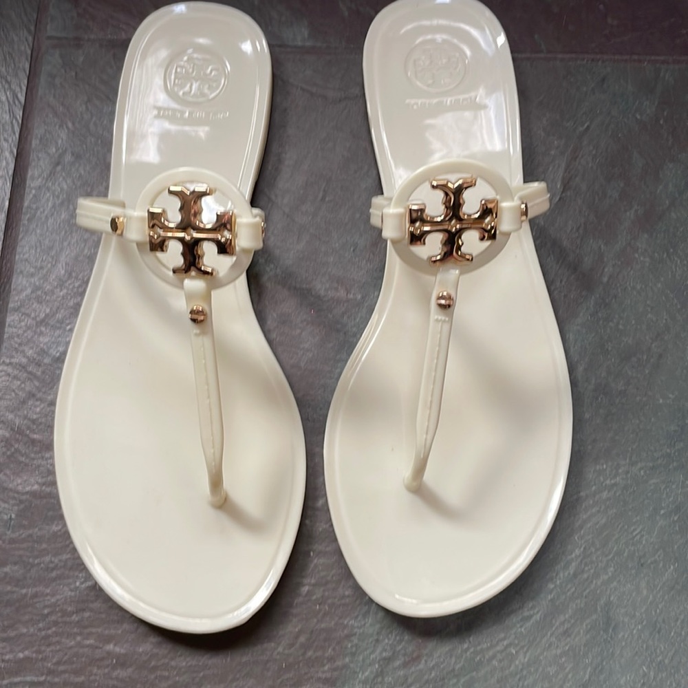 Tory Burch Mini Miller Jelly Thong Sandals